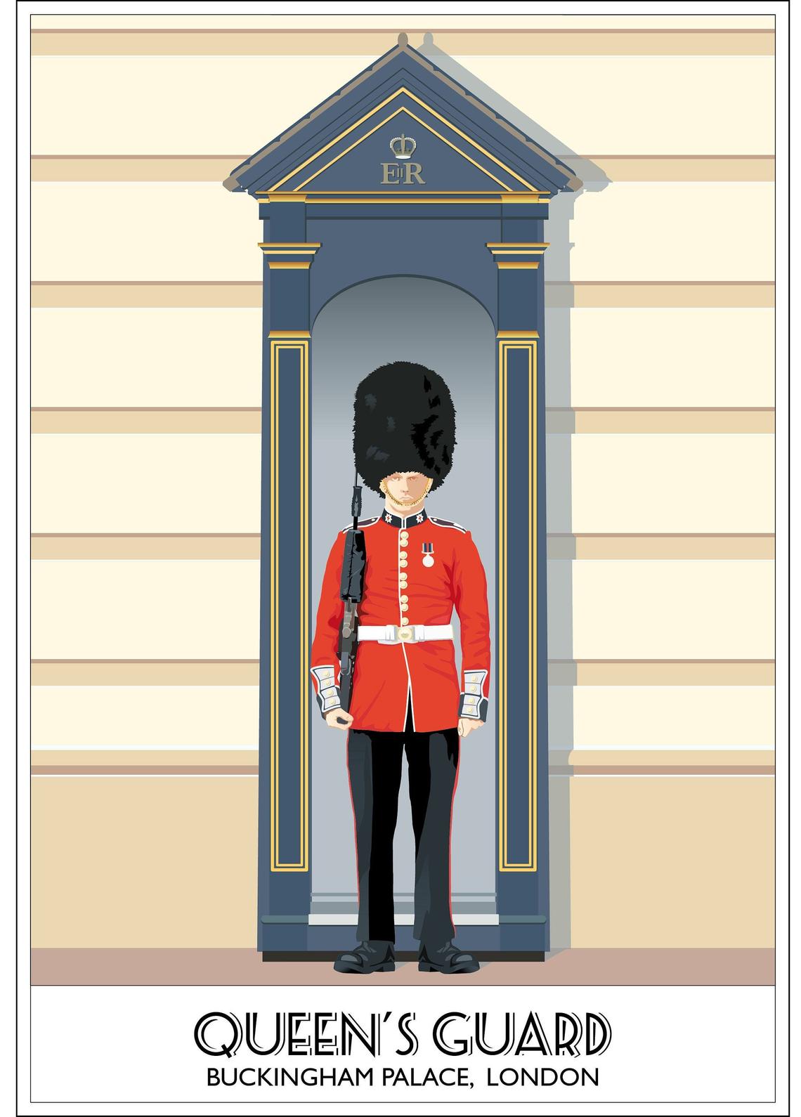The Queen's Guard, Buckingham Palace, London