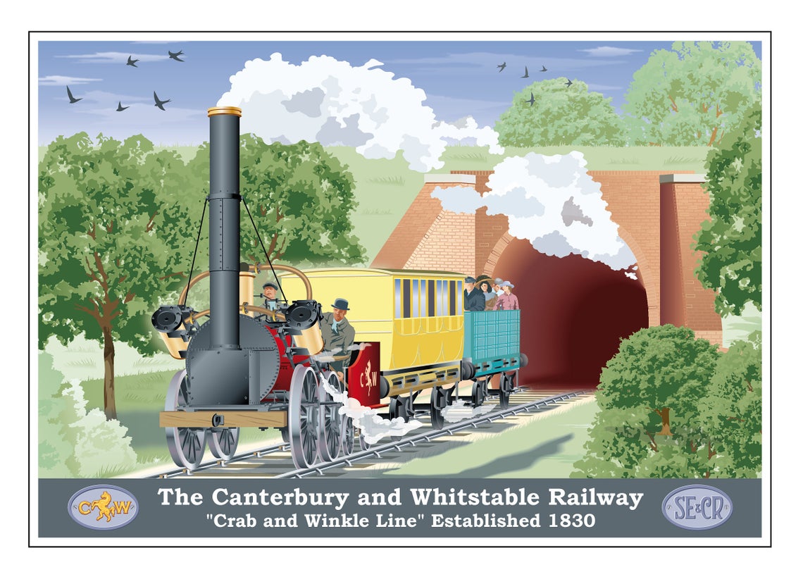 Crab and Winkle Railway, Whitstable, Canterbury, Kent